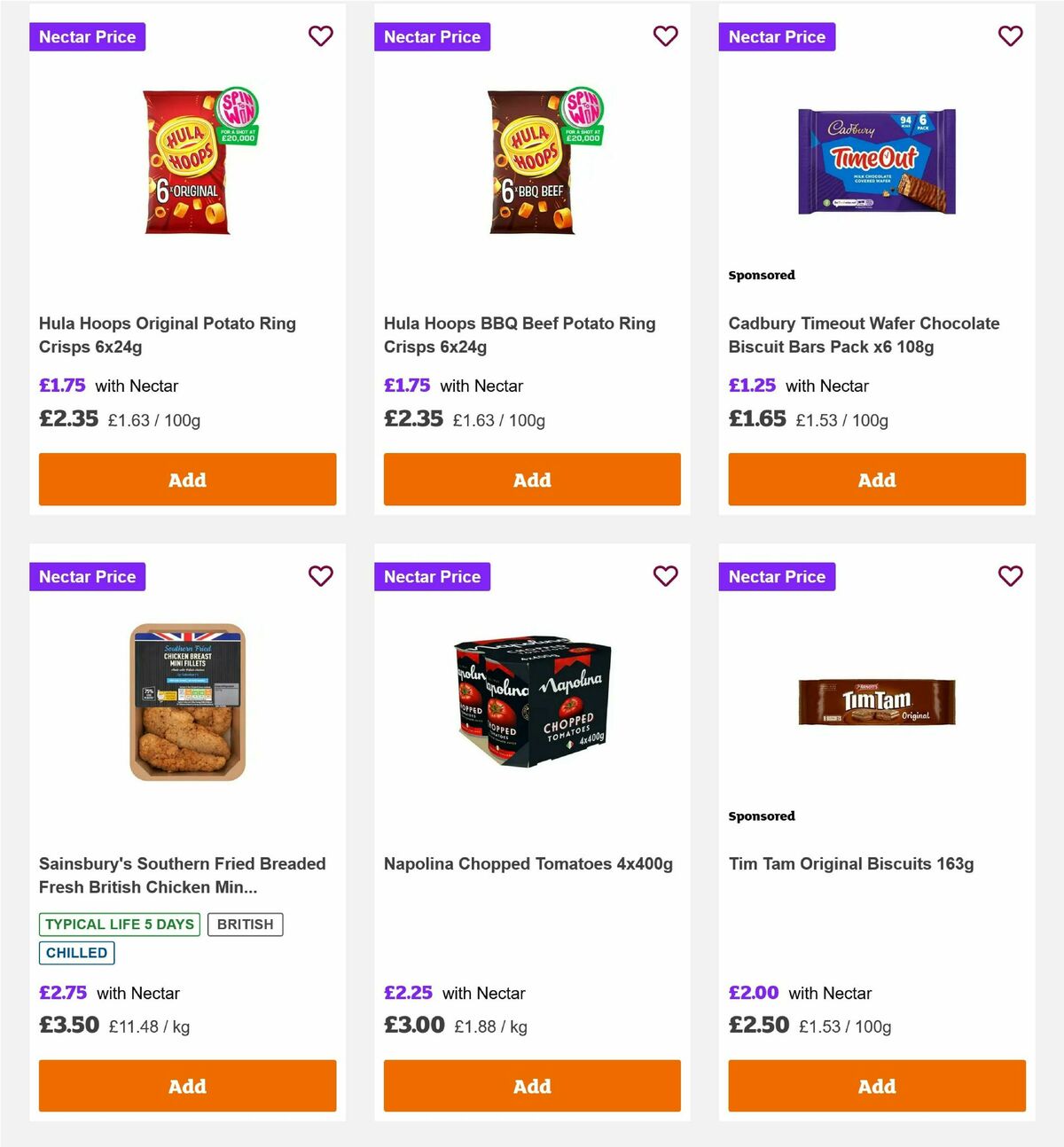 Sainsbury's Offers from 30 May