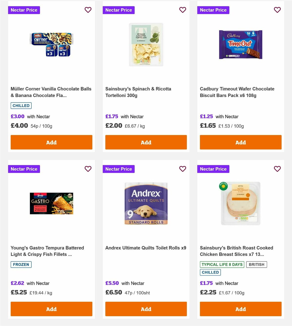 Sainsbury's Offers from 30 May