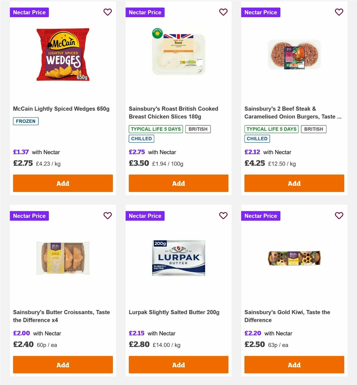 Sainsbury's Offers from 30 May