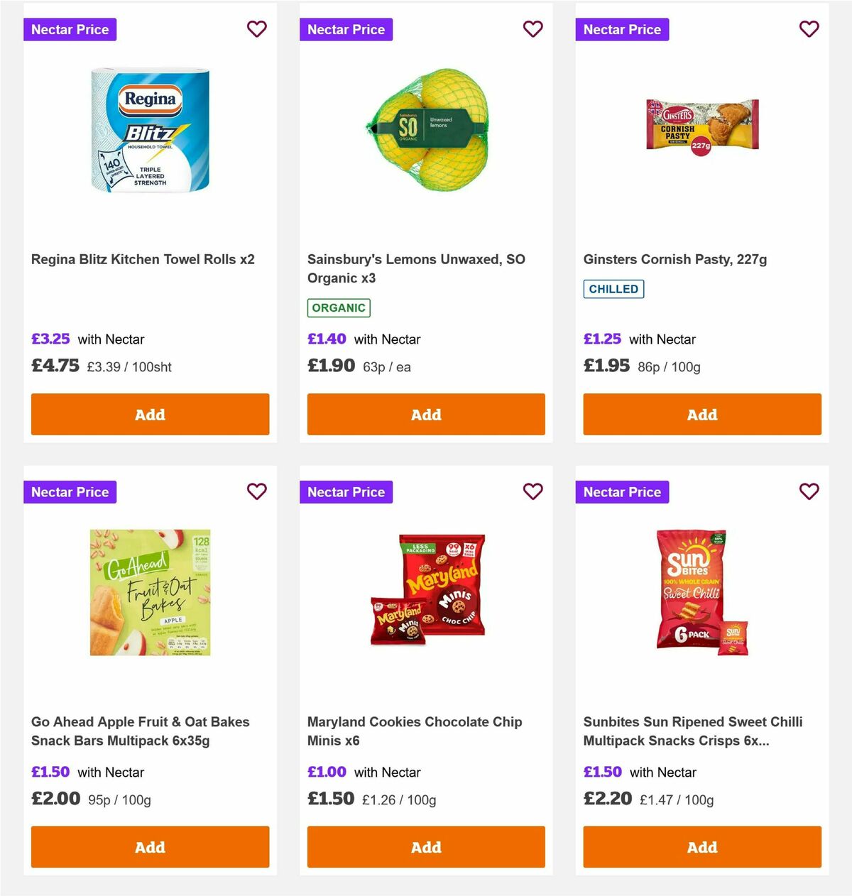Sainsbury's Offers from 30 May