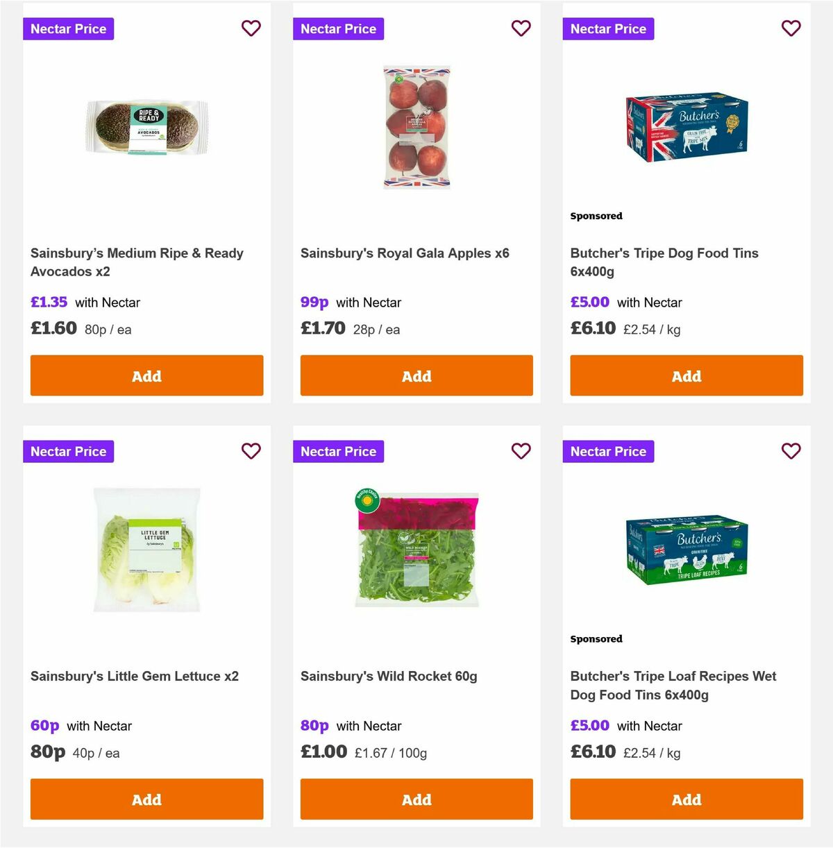 Sainsbury's Offers from 30 May