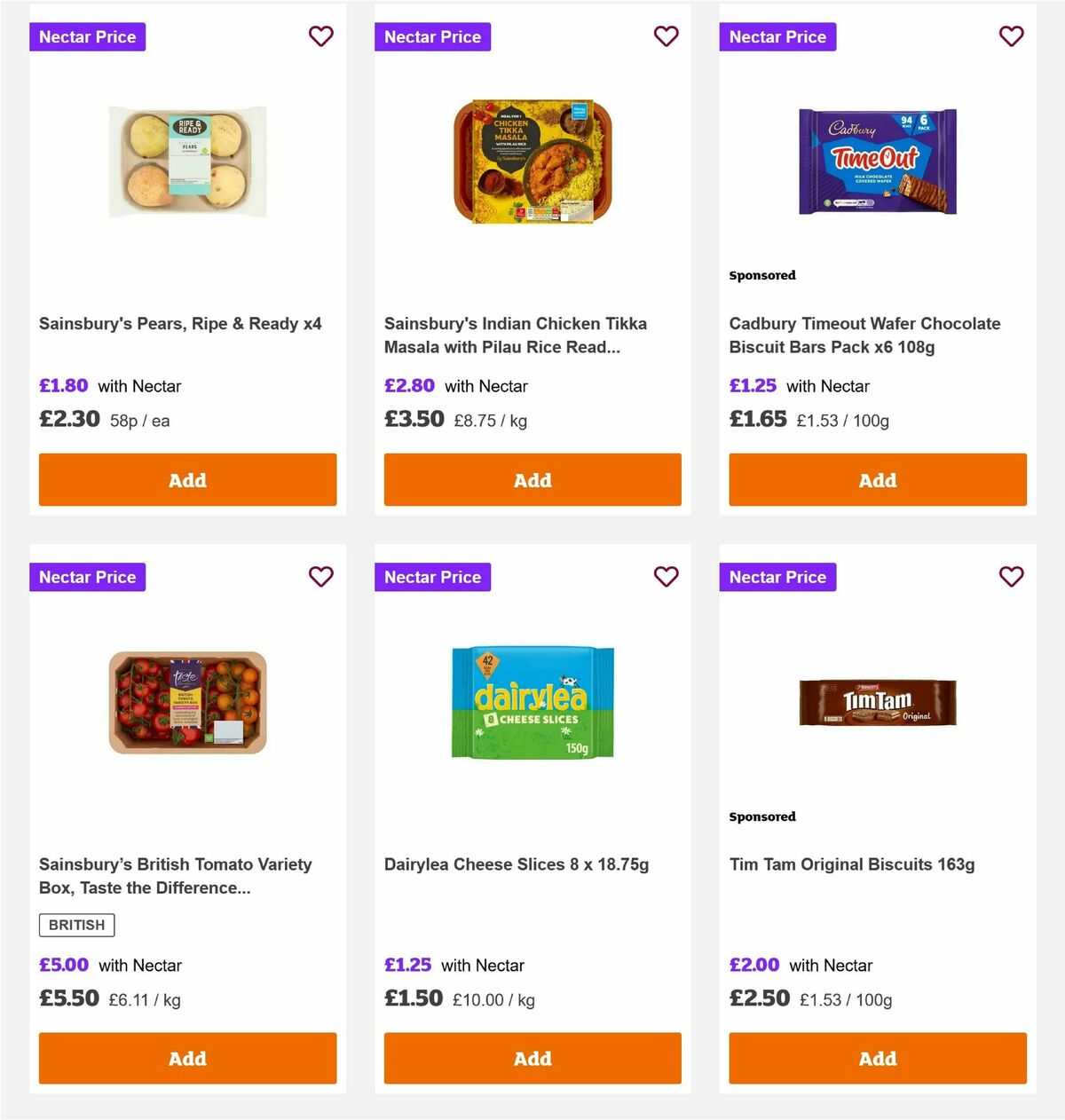 Sainsbury's Offers from 30 May