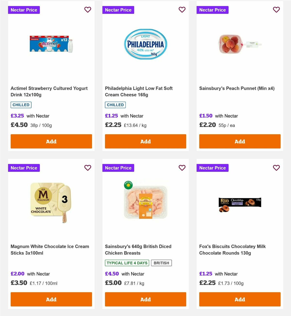 Sainsbury's Offers from 30 May