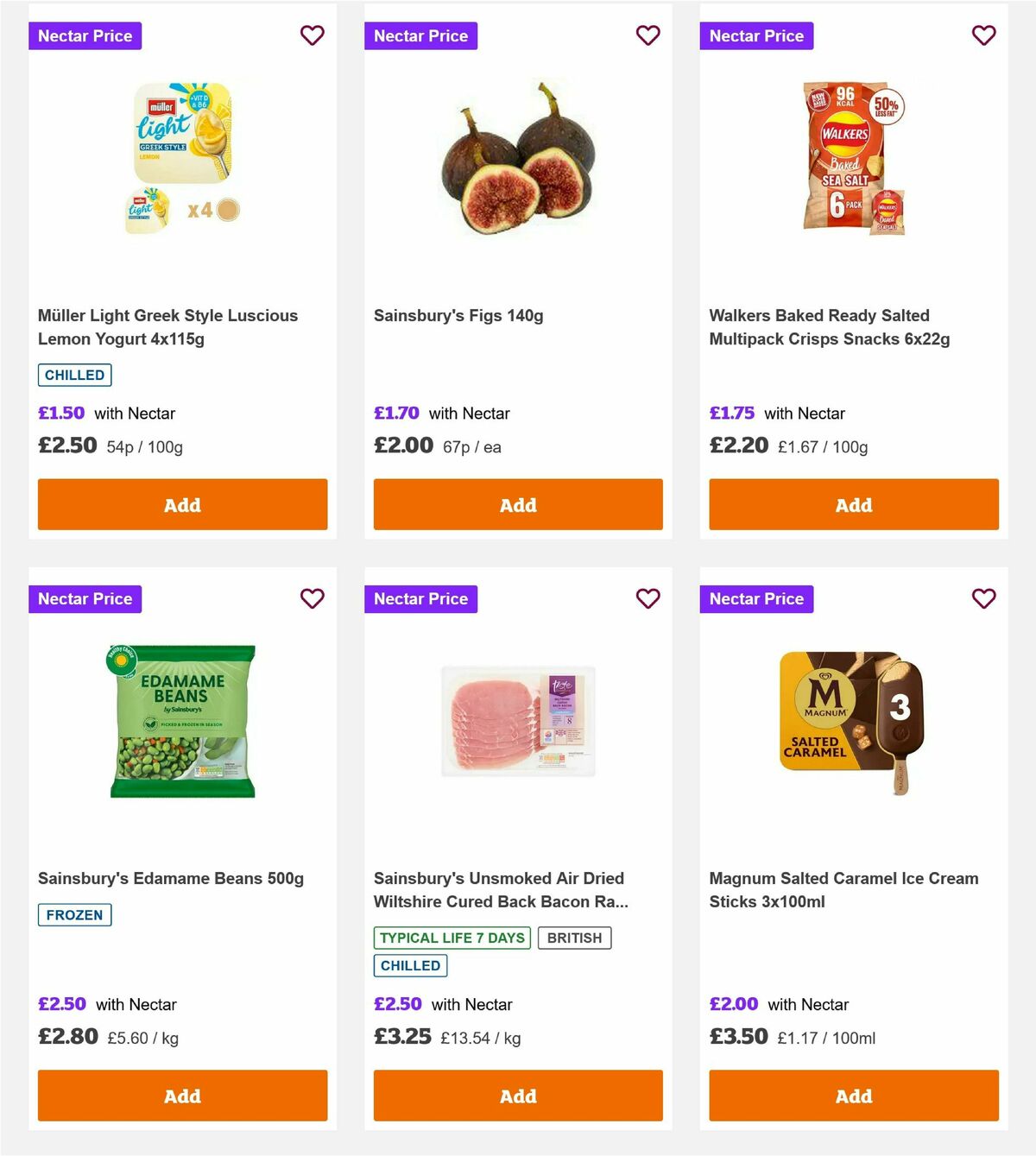 Sainsbury's Offers from 30 May