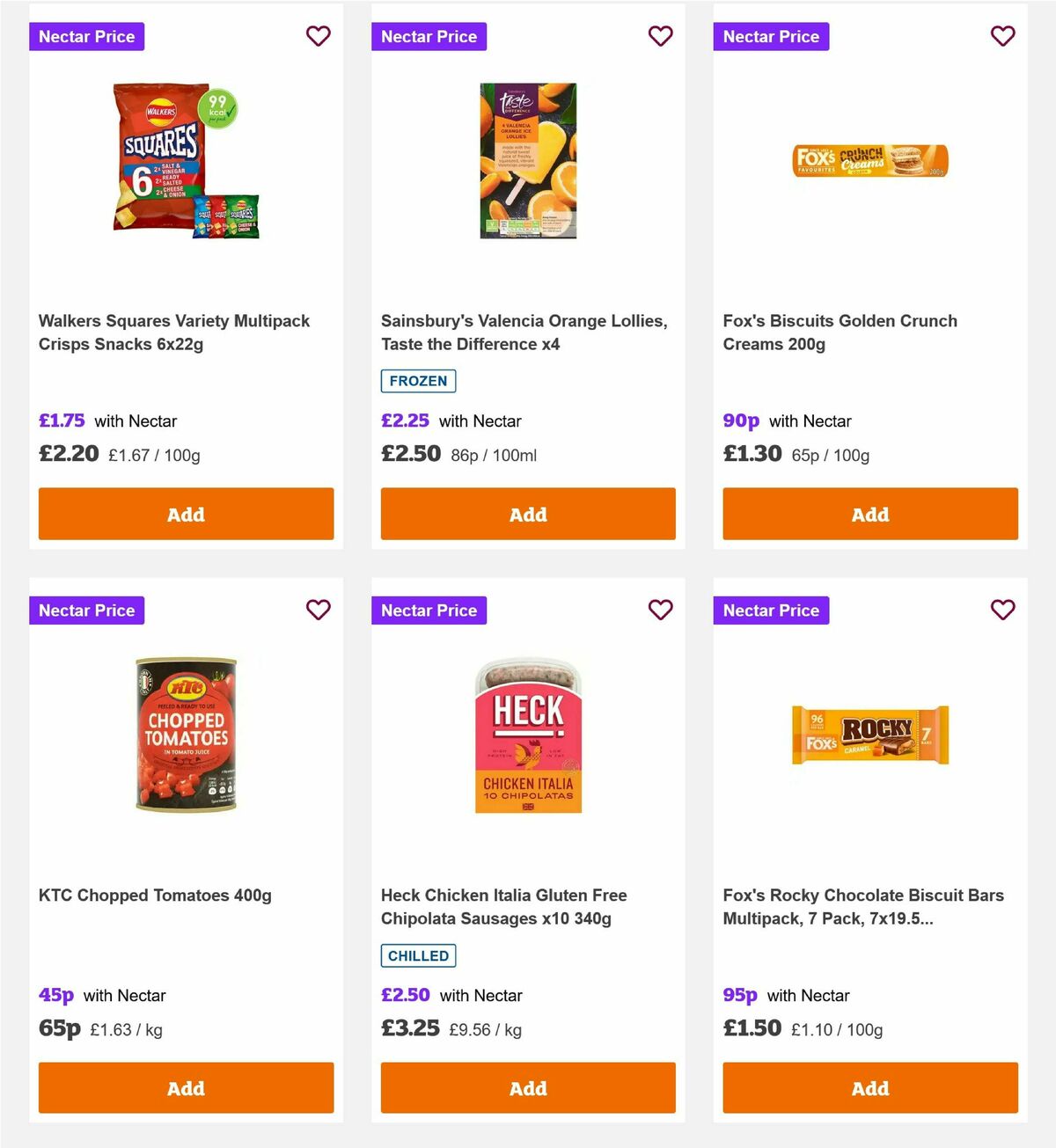 Sainsbury's Offers from 30 May