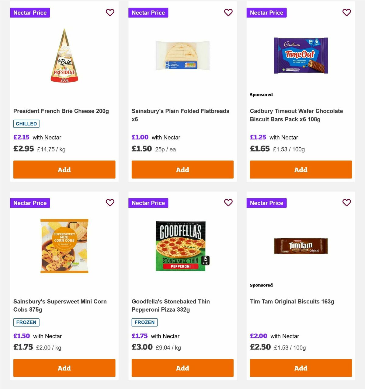 Sainsbury's Offers from 30 May