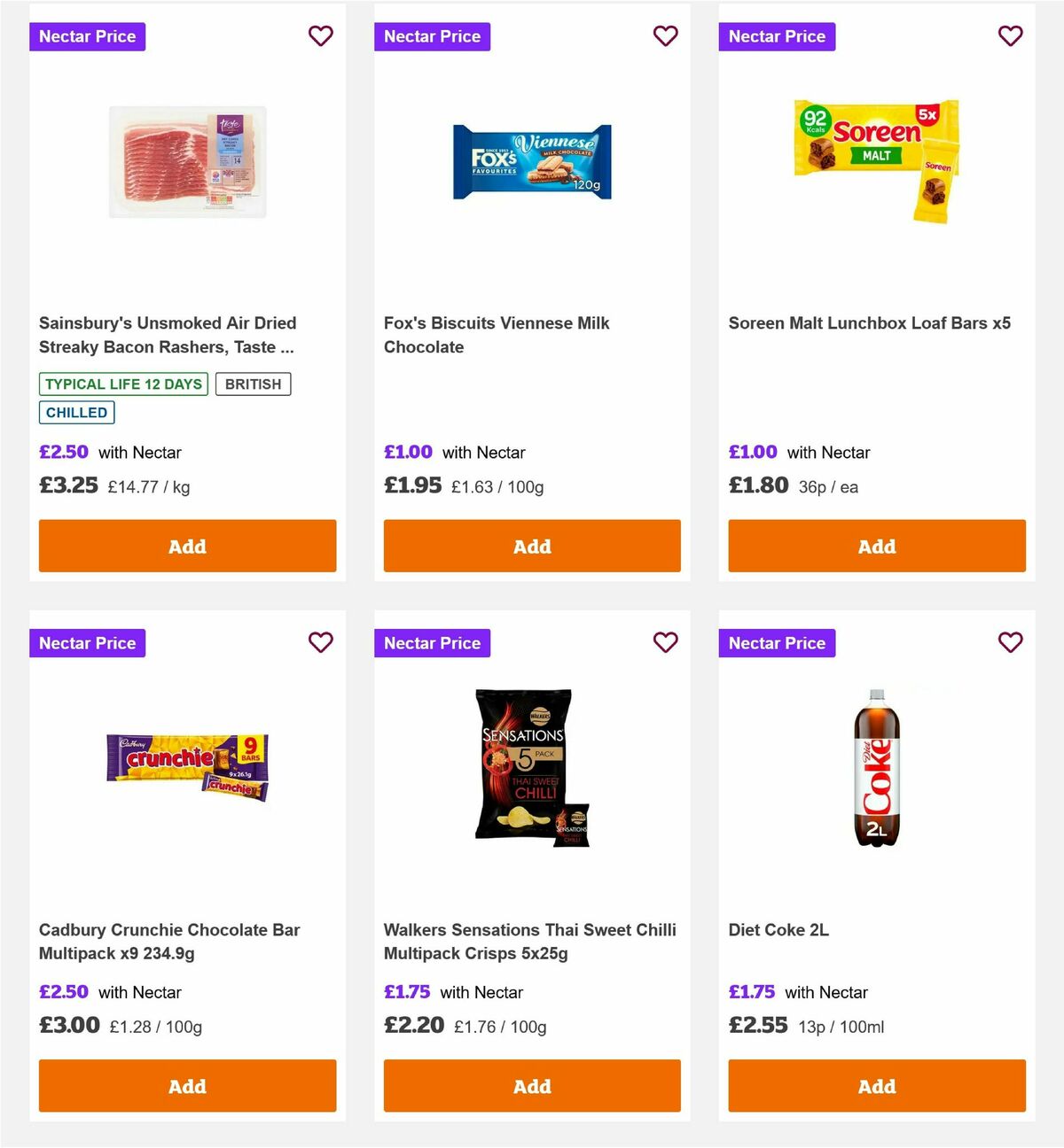 Sainsbury's Offers from 30 May