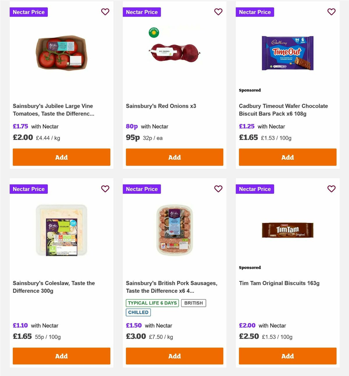 Sainsbury's Offers from 30 May