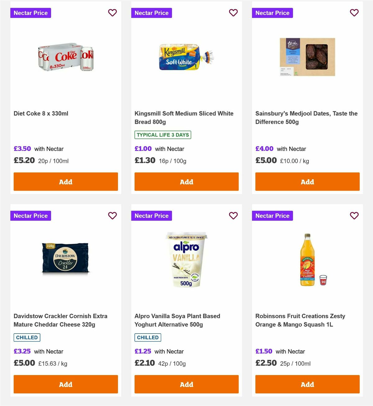 Sainsbury's Offers from 30 May