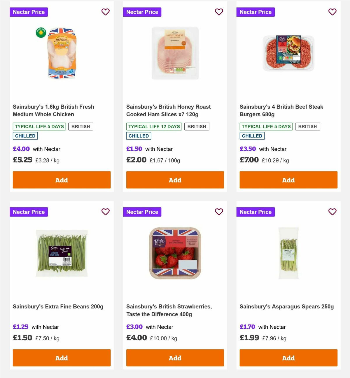 Sainsbury's Offers from 30 May