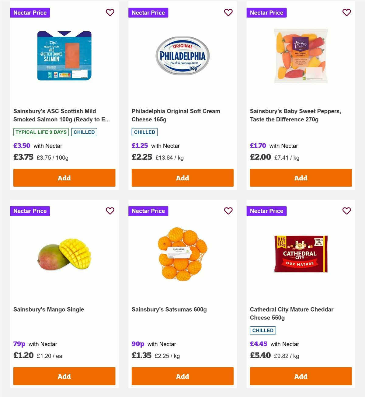 Sainsbury's Offers from 30 May