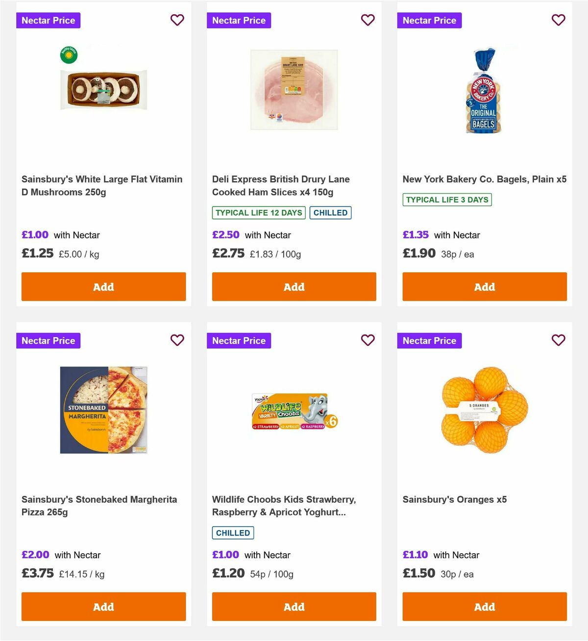 Sainsbury's Offers from 30 May