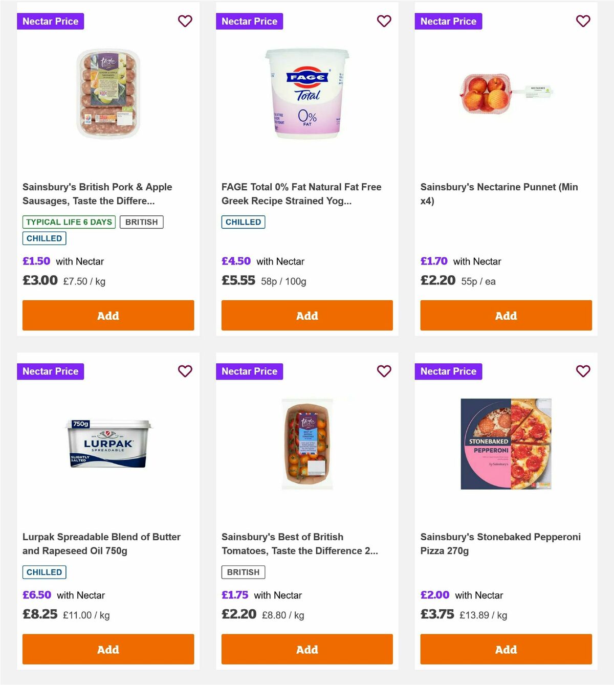 Sainsbury's Offers from 30 May