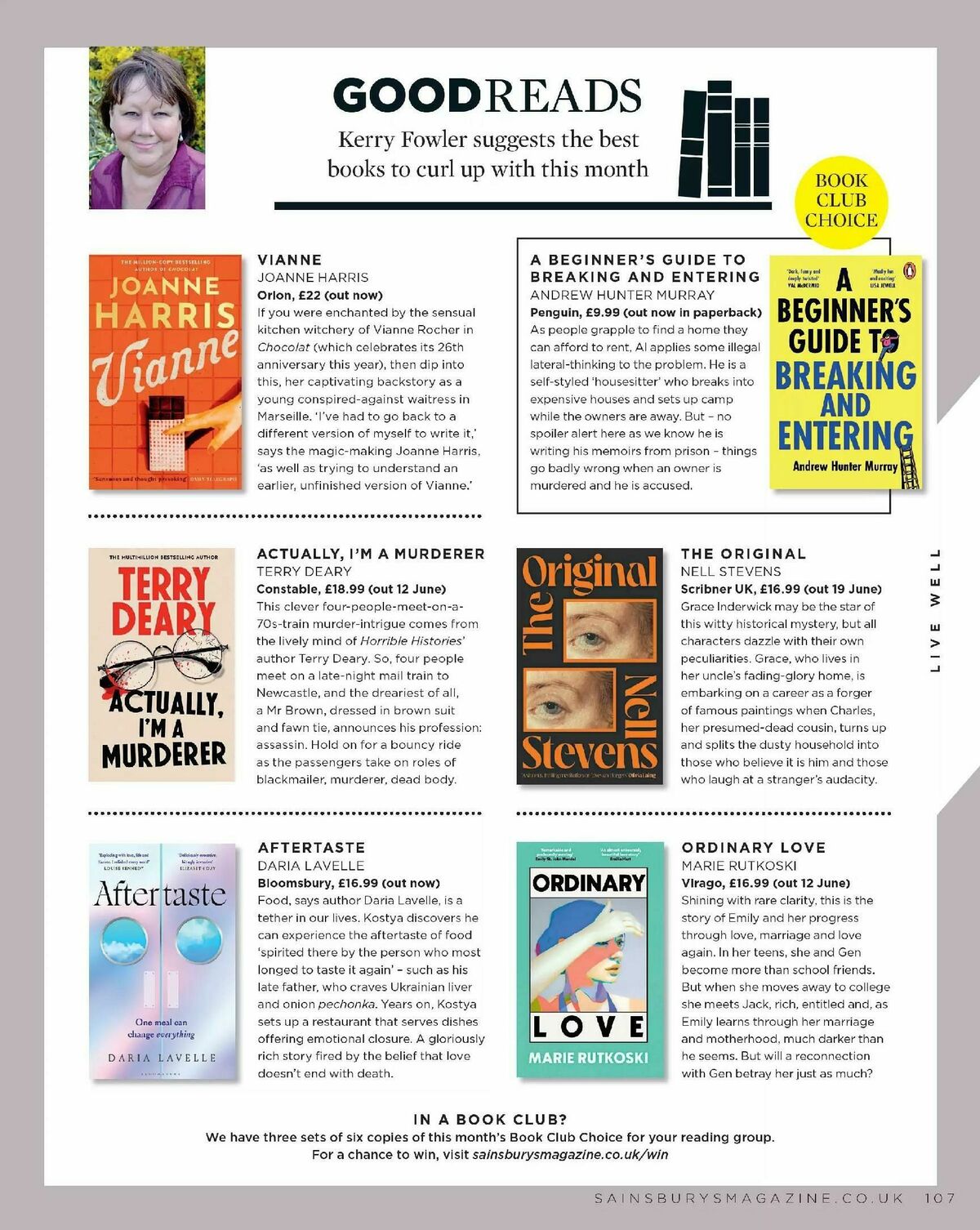 Sainsbury's Magazine June Offers from 1 June