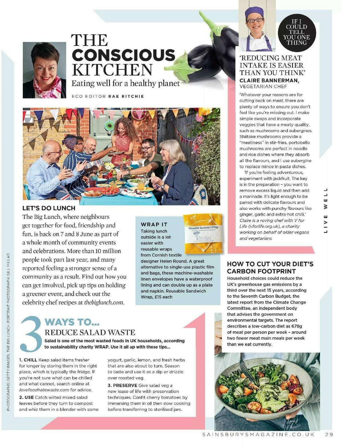 Sainsbury's Magazine June Offers from 1 June