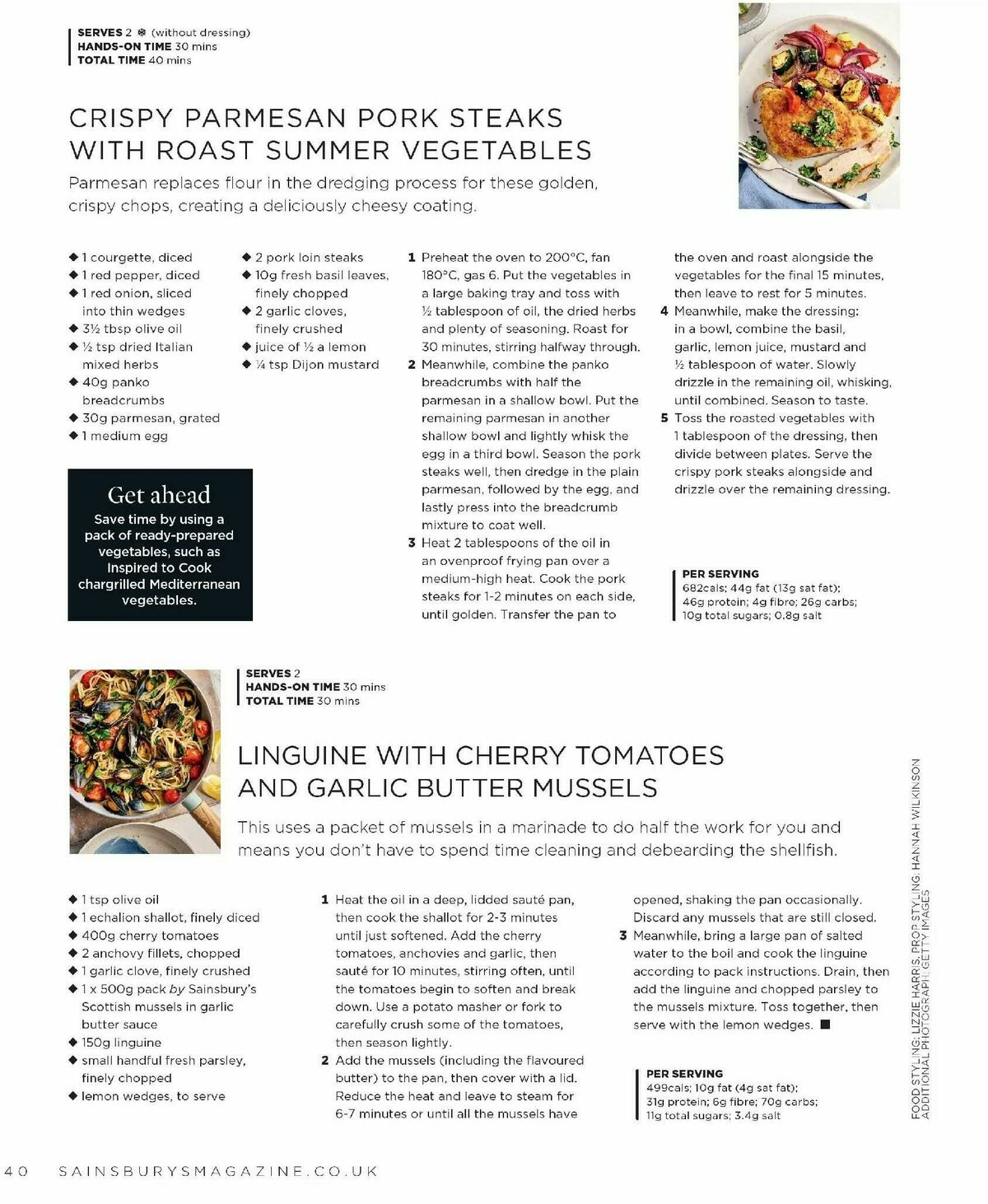 Sainsbury's Magazine June Offers from 1 June