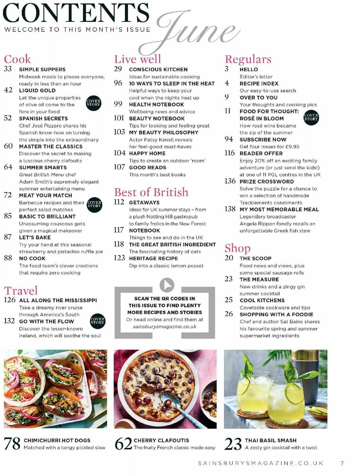 Sainsbury's Magazine June Offers from 1 June