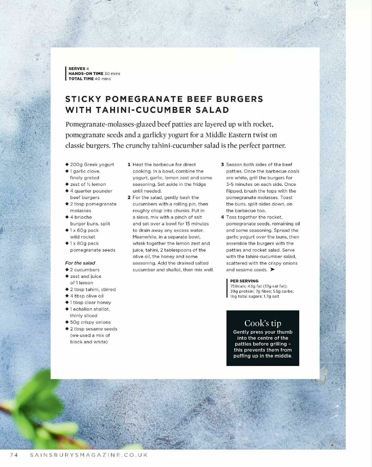 Sainsbury's Magazine June Offers from 1 June