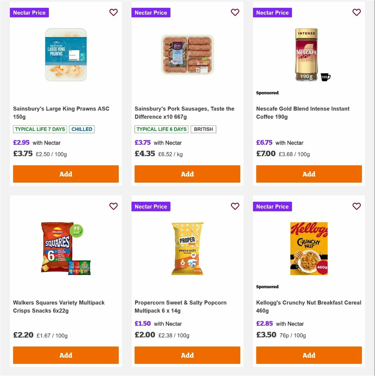 Sainsbury's Offers from 6 June