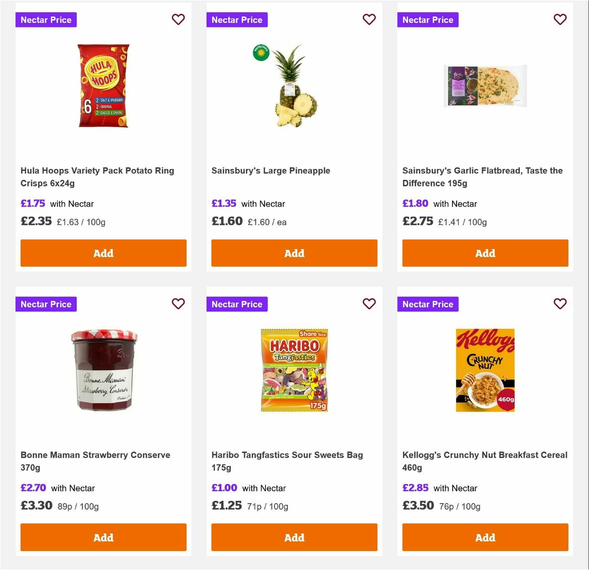 Sainsbury's Offers from 6 June