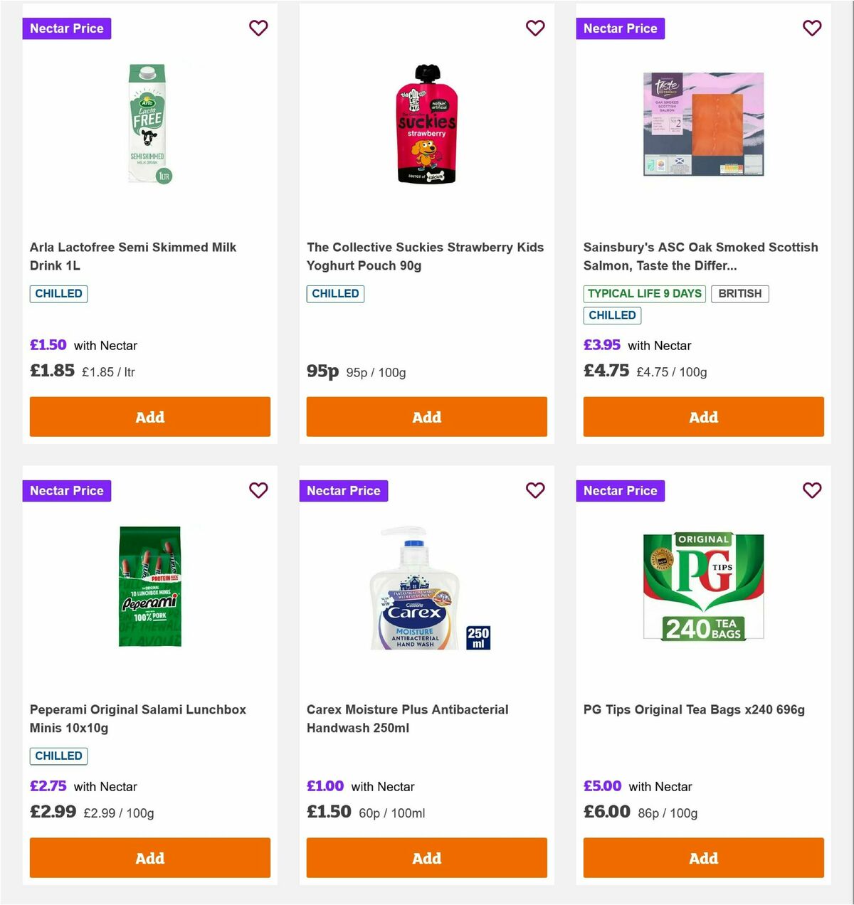 Sainsbury's Offers from 6 June