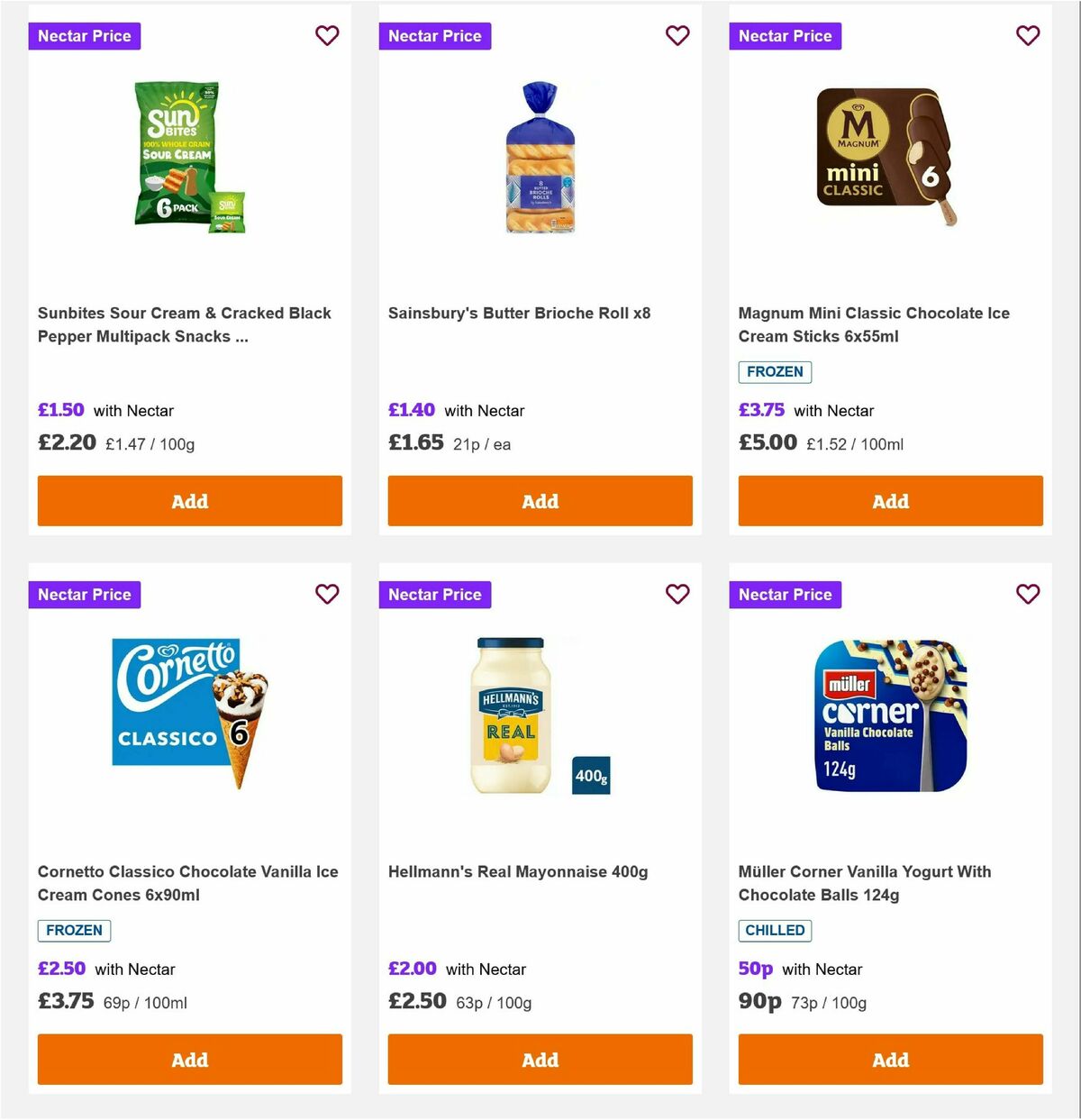 Sainsbury's Offers from 6 June
