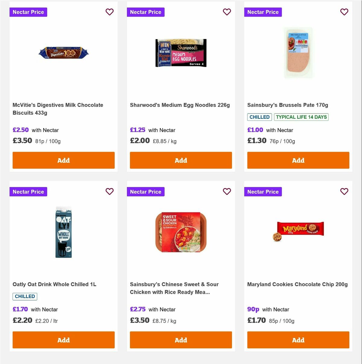 Sainsbury's Offers from 6 June