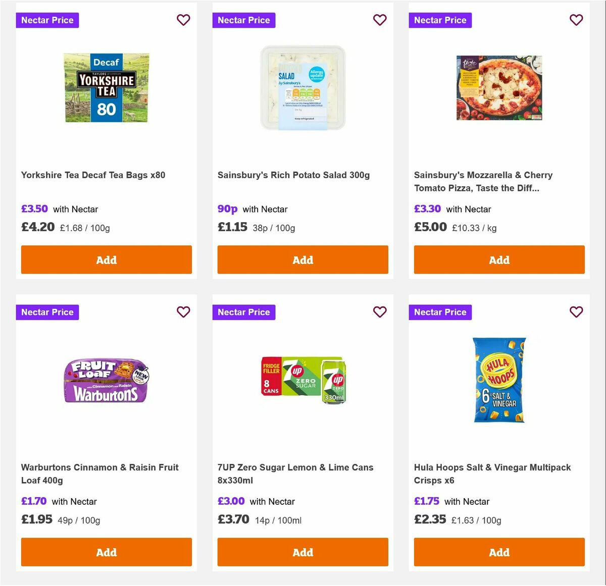 Sainsbury's Offers from 6 June