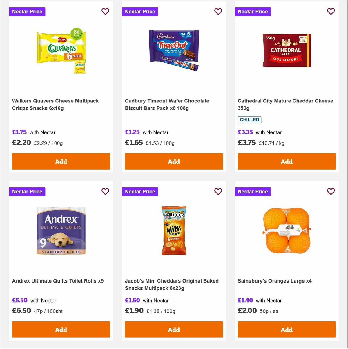 Sainsbury's Offers from 6 June