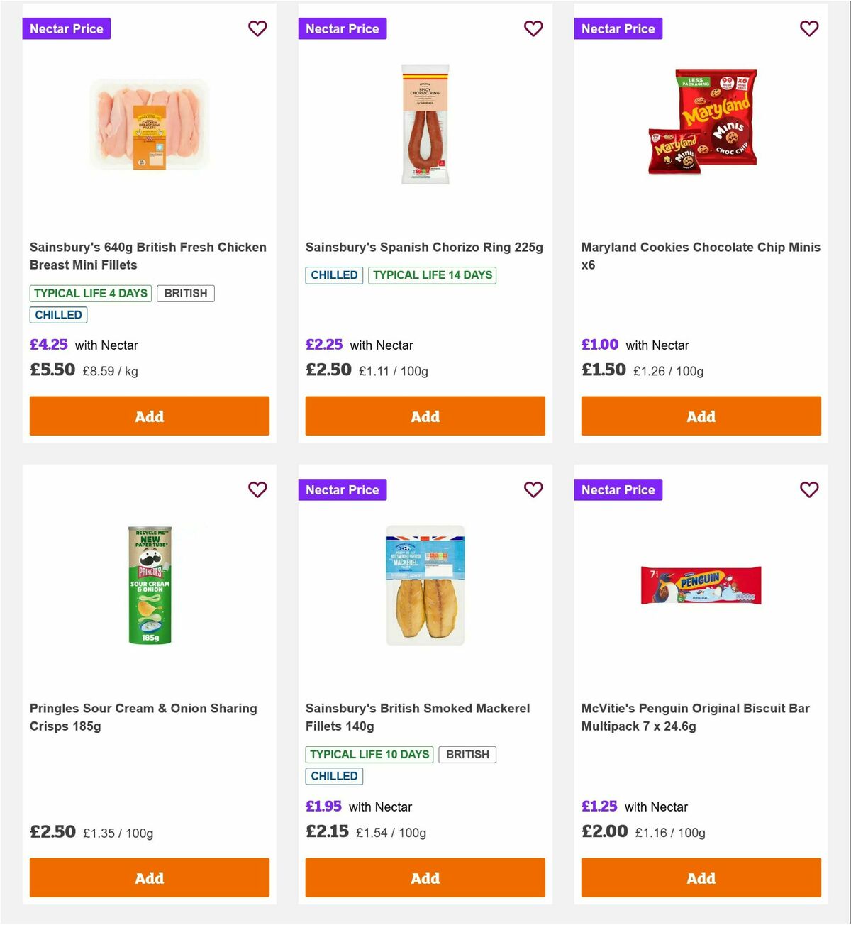 Sainsbury's Offers from 6 June