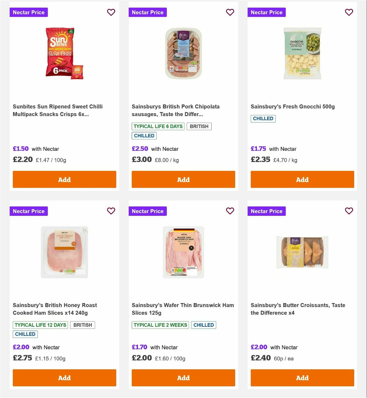 Sainsbury's Offers from 6 June