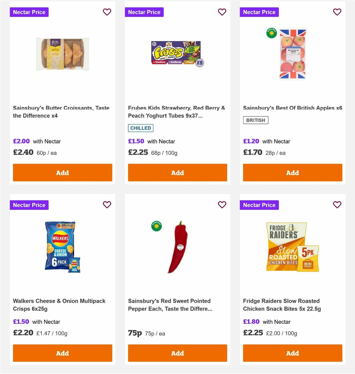 Sainsbury's Offers from 13 June