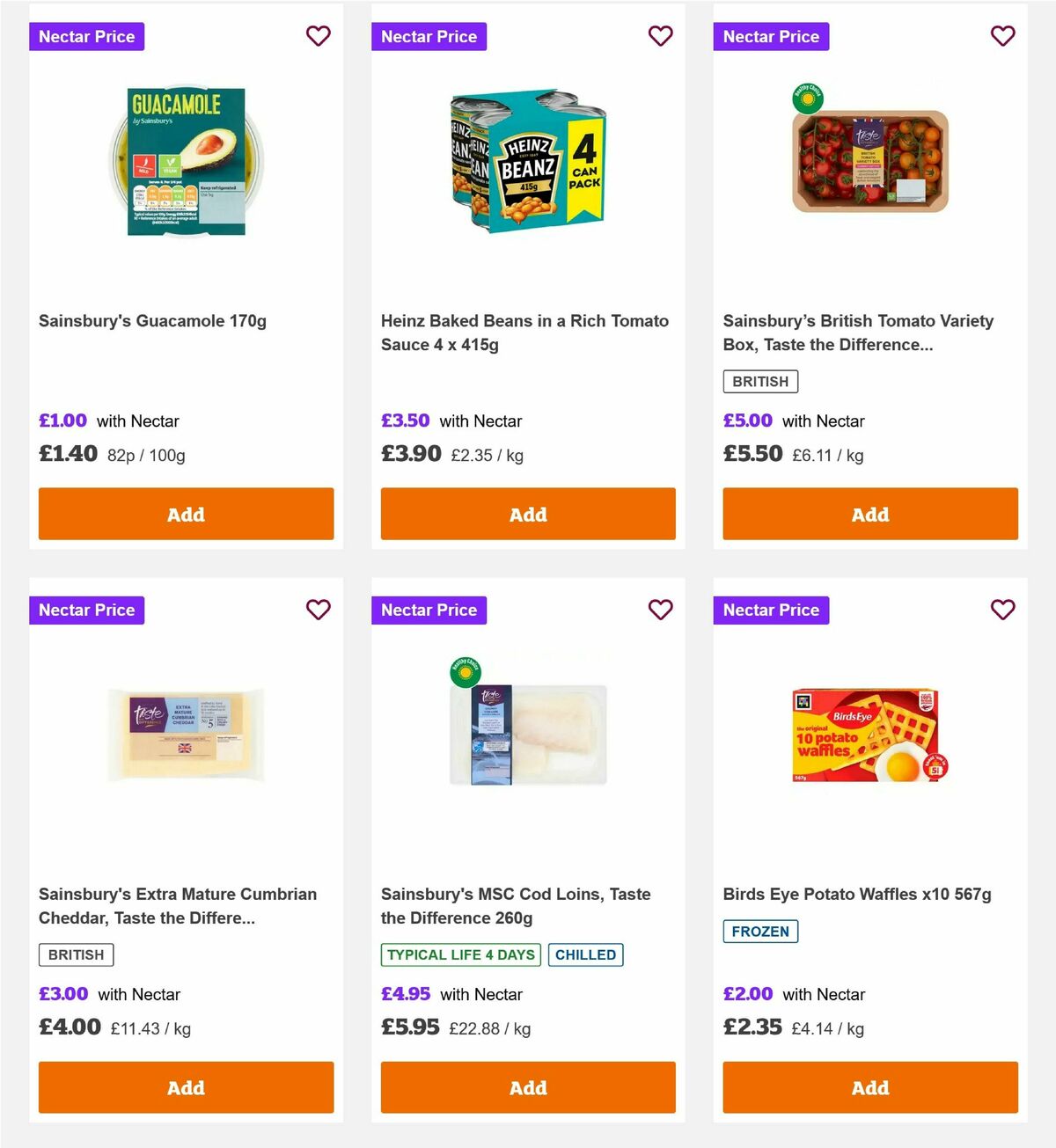 Sainsbury's Offers from 20 June