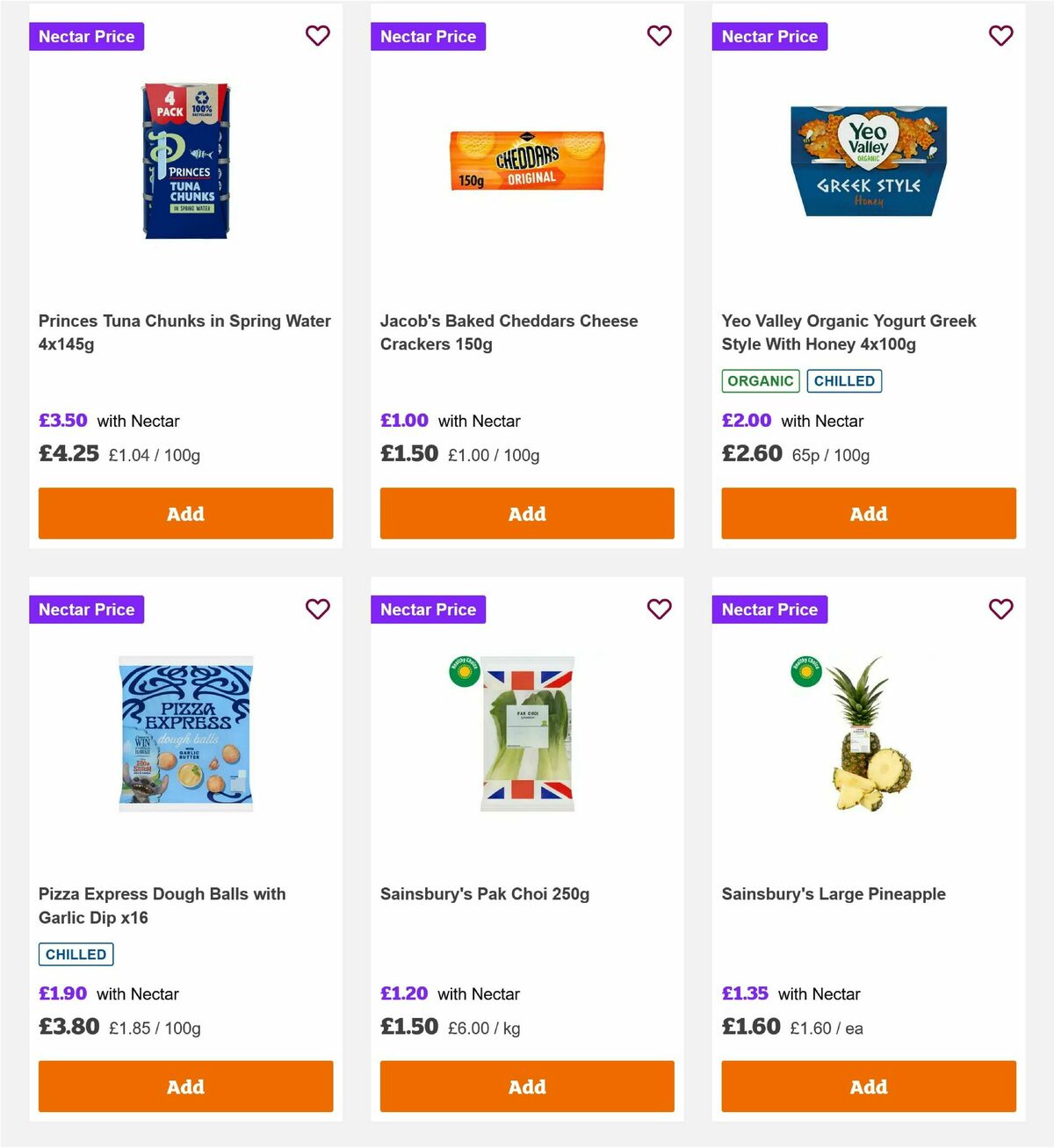 Sainsbury's Offers from 20 June