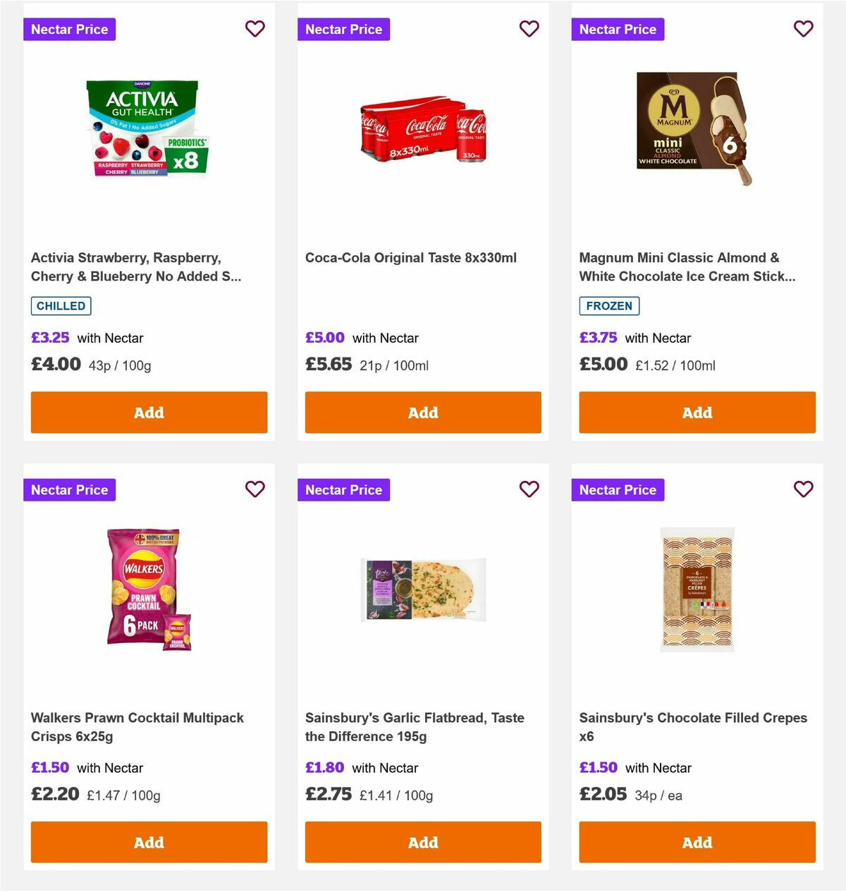 Sainsbury's Offers from 20 June