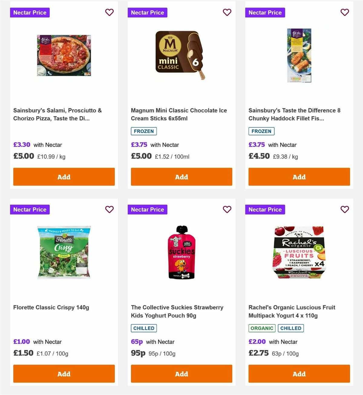Sainsbury's Offers from 20 June