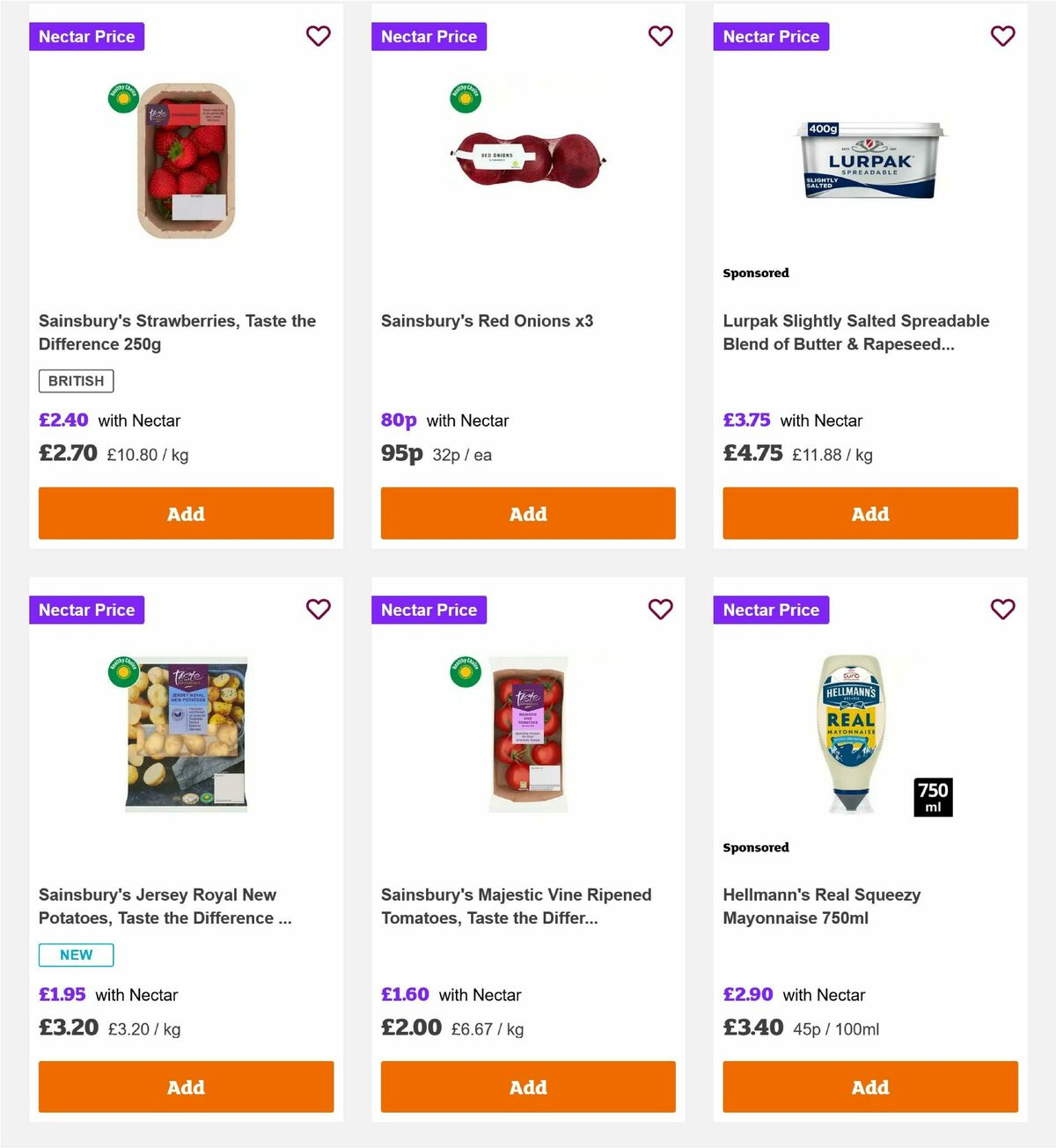 Sainsbury's Offers from 20 June
