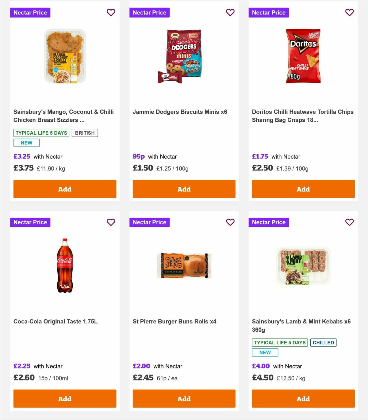 Sainsbury's Offers from 20 June