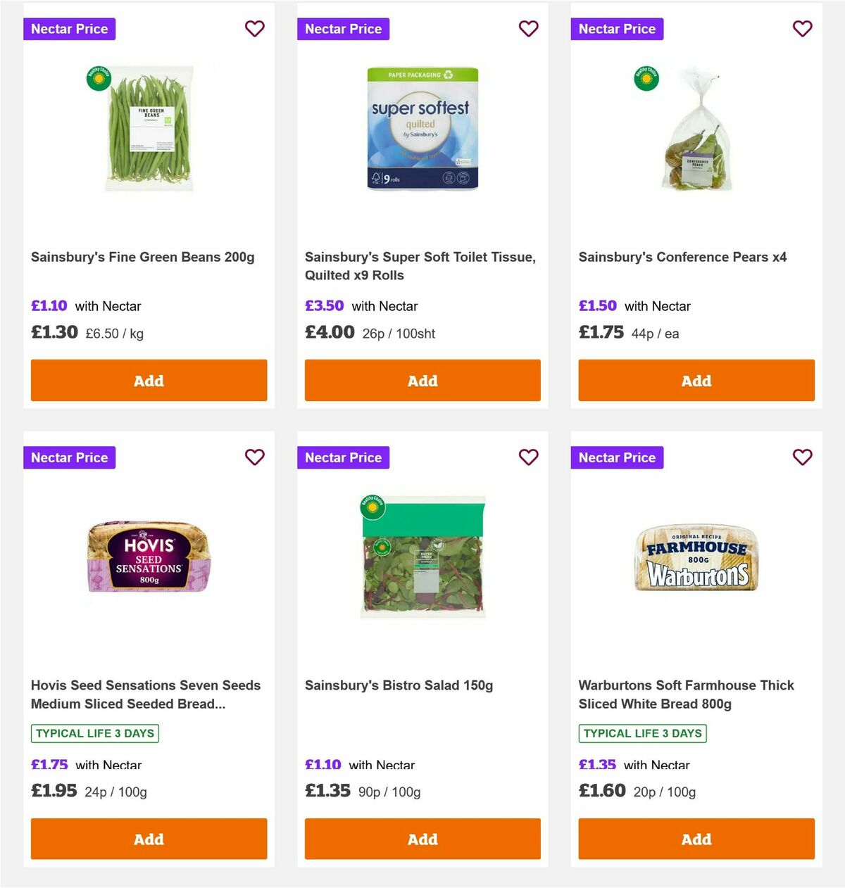 Sainsbury's Offers from 20 June