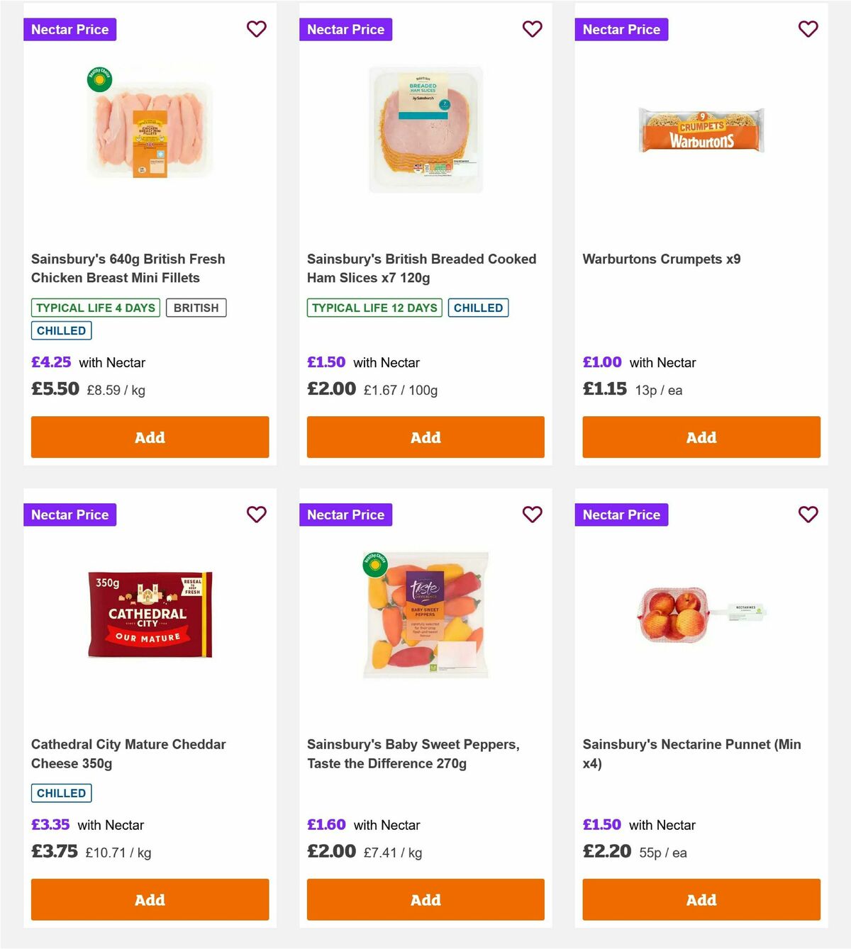 Sainsbury's Offers from 20 June