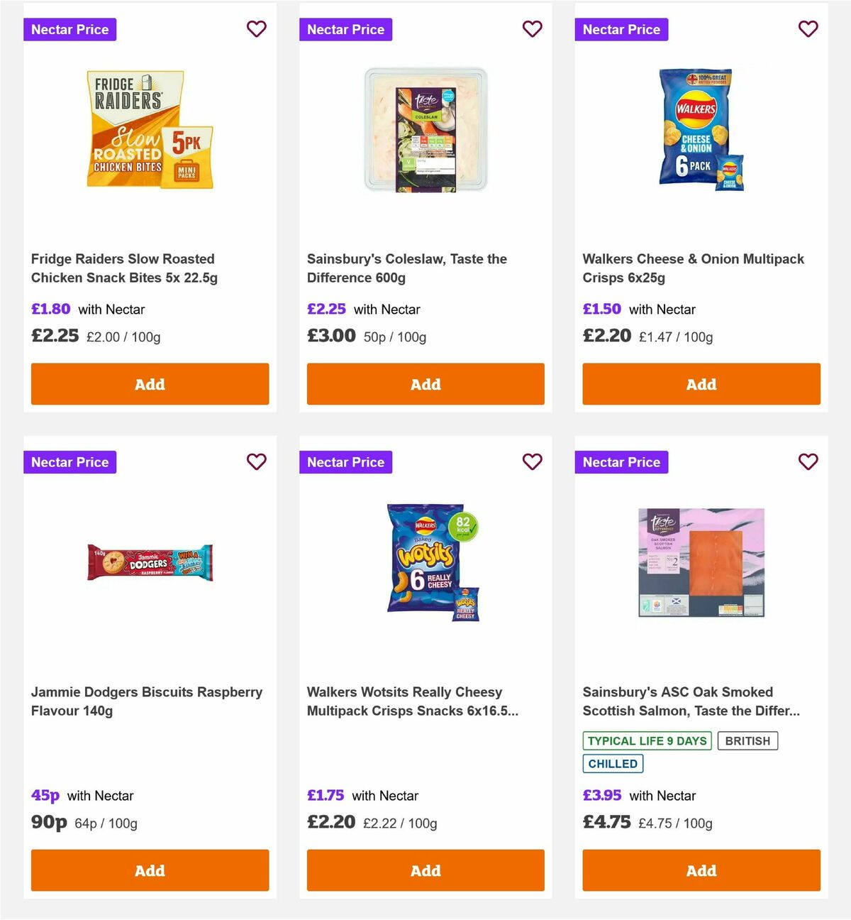 Sainsbury's Offers from 20 June