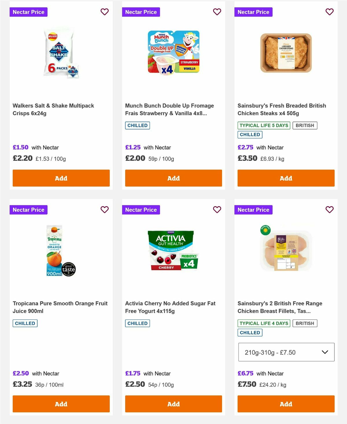 Sainsbury's Offers from 27 June