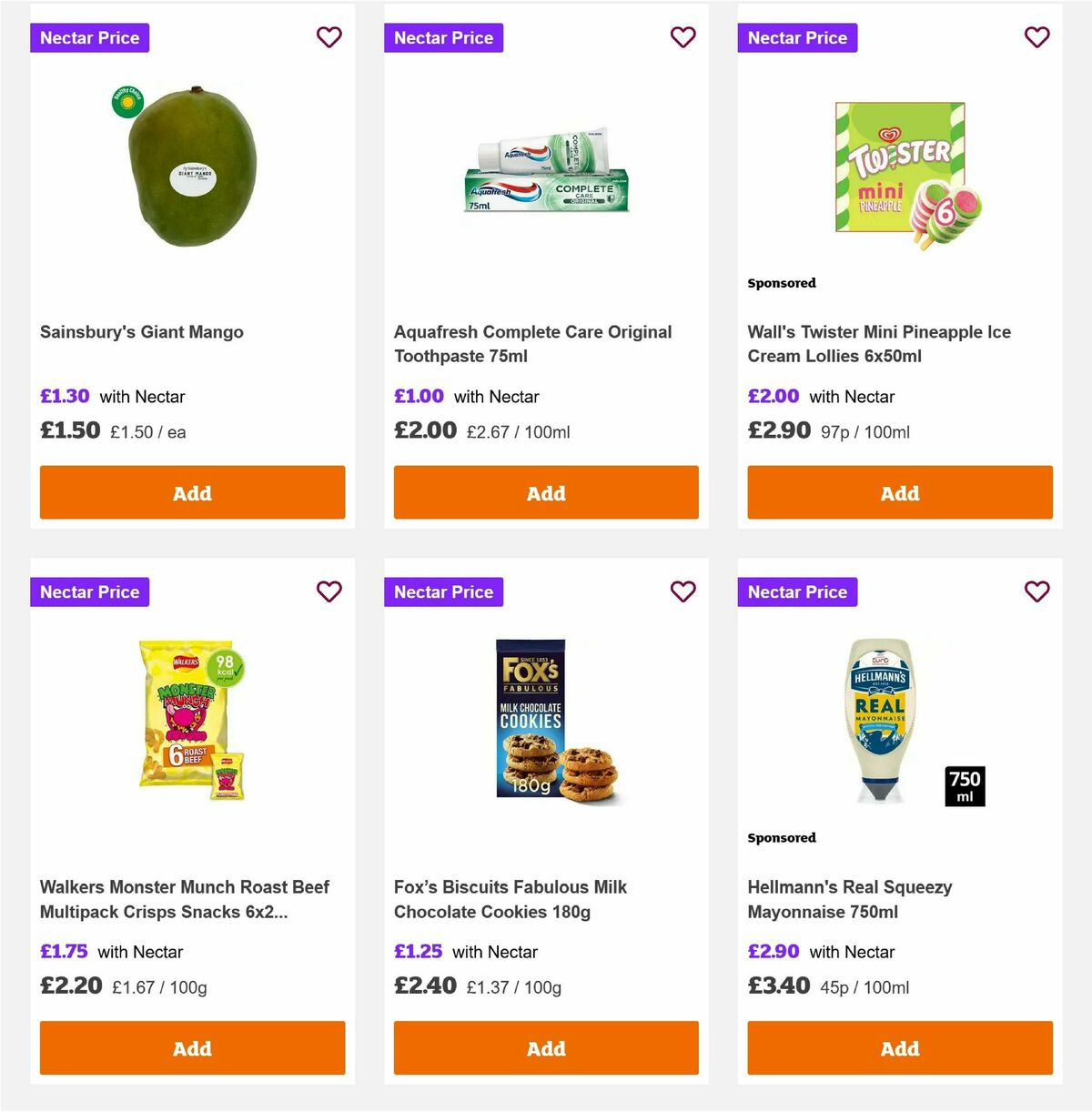 Sainsbury's Offers from 27 June