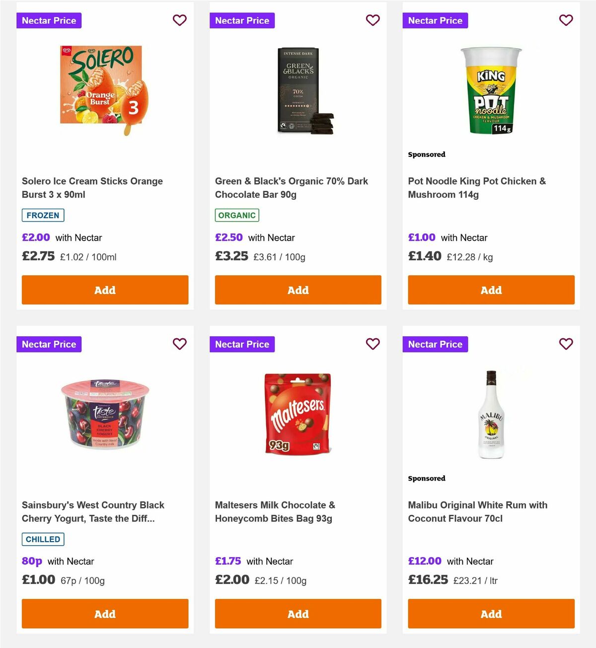 Sainsbury's Offers from 27 June