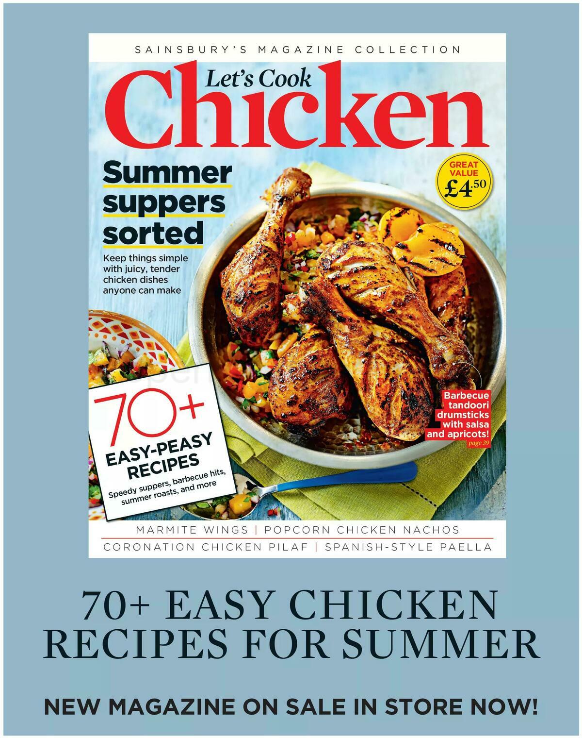 Sainsbury's Magazine July Offers from 1 July