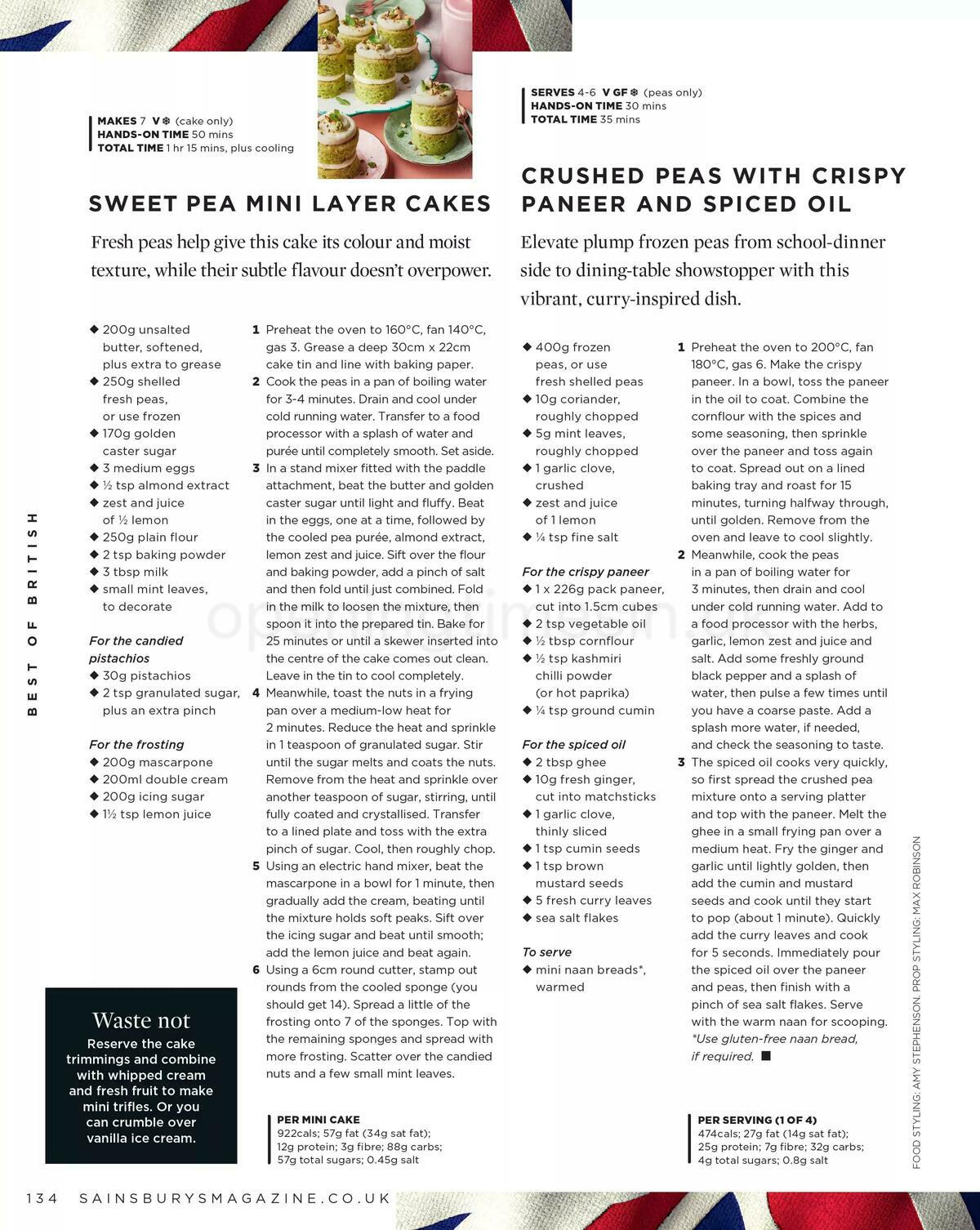 Sainsbury's Magazine July Offers from 1 July