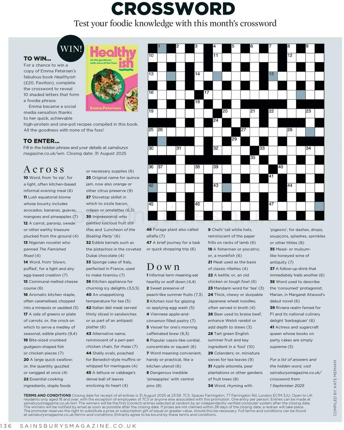 Sainsbury's Magazine July Offers from 1 July