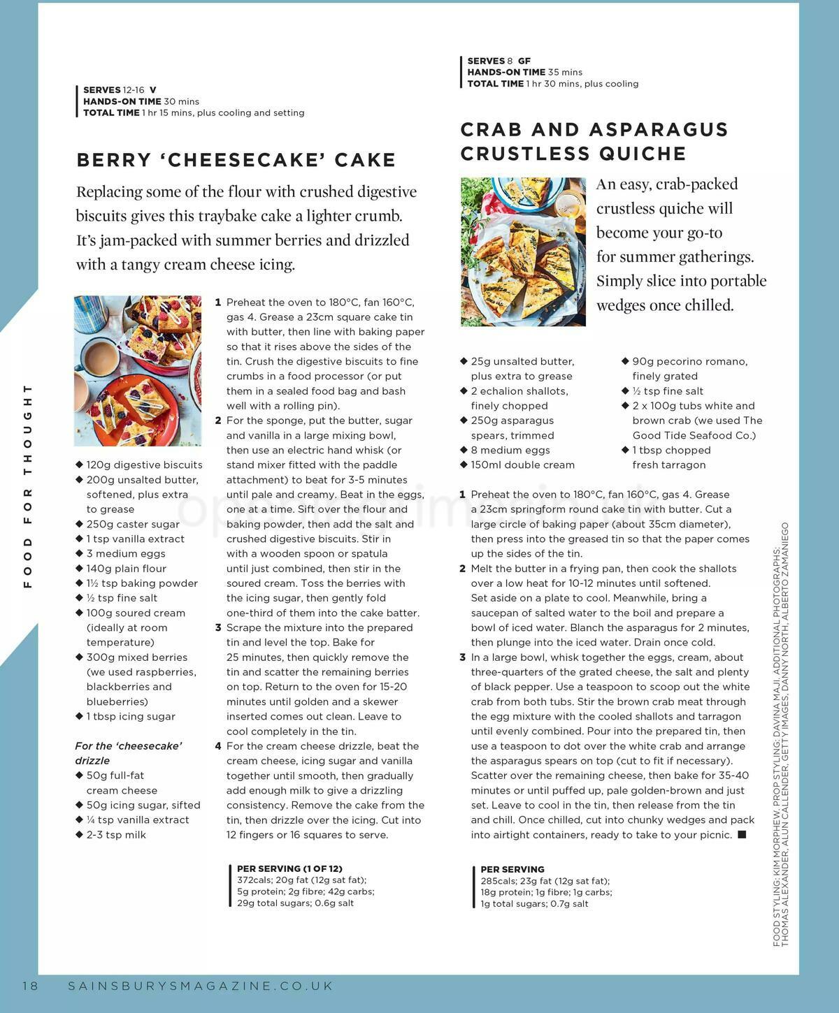 Sainsbury's Magazine July Offers from 1 July