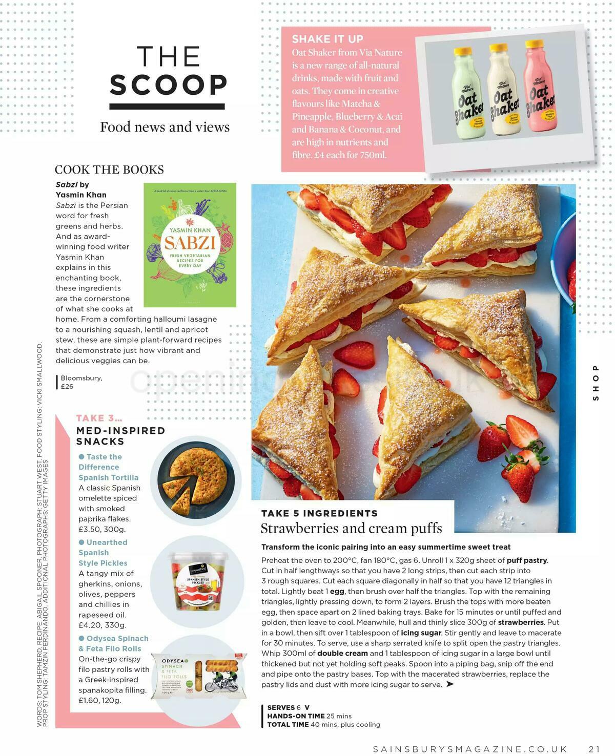 Sainsbury's Magazine July Offers from 1 July