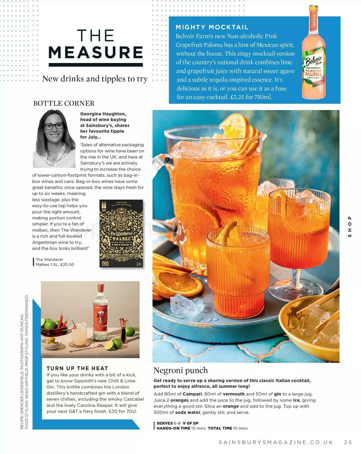 Sainsbury's Magazine July Offers from 1 July